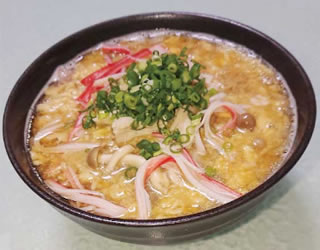 あんかけ卵とじうどん